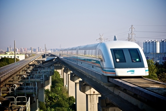 En Chine le Maglev est le train le plus rapide au mondejpg